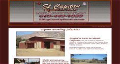 Desktop Screenshot of elcapitaneqcenter.com